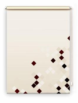 Rollo c-square dark tone  ➨ Extartiqe Rollo, Klemmfix Rollo, Fensterbild,  Sichtschutzrollo, Sonnenschutzrollo, Meer, Strand, Farbe, Breite 60cm, Breite 75cm, Breite 100cm, Breite 120cm,